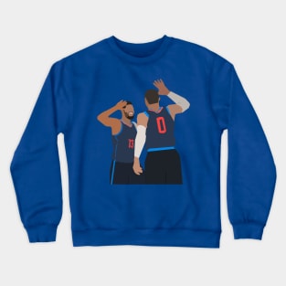 Russell Westbrook and Paul George Crewneck Sweatshirt